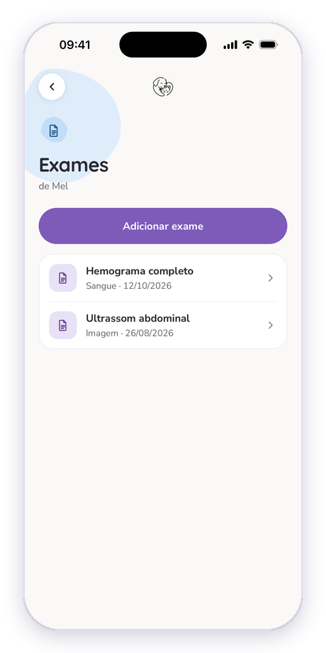 Exames e documentos