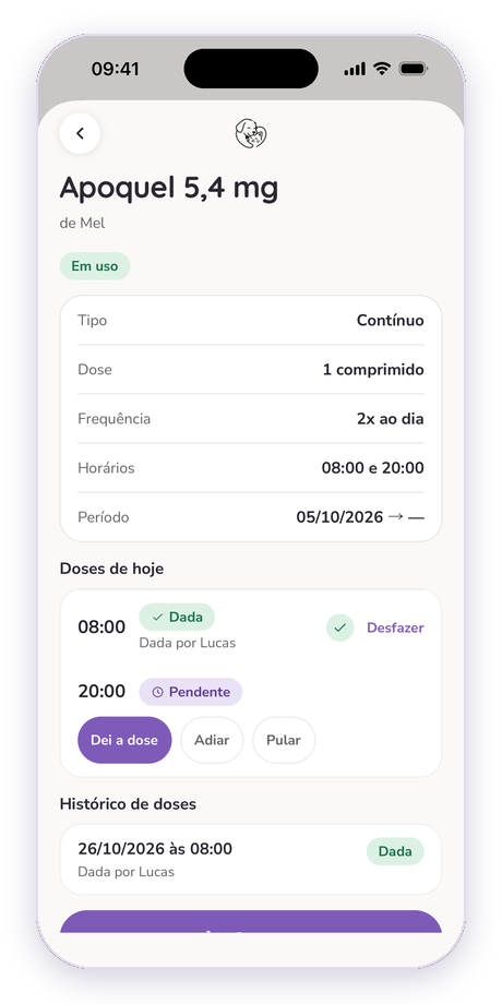 Medicamentos e lembretes