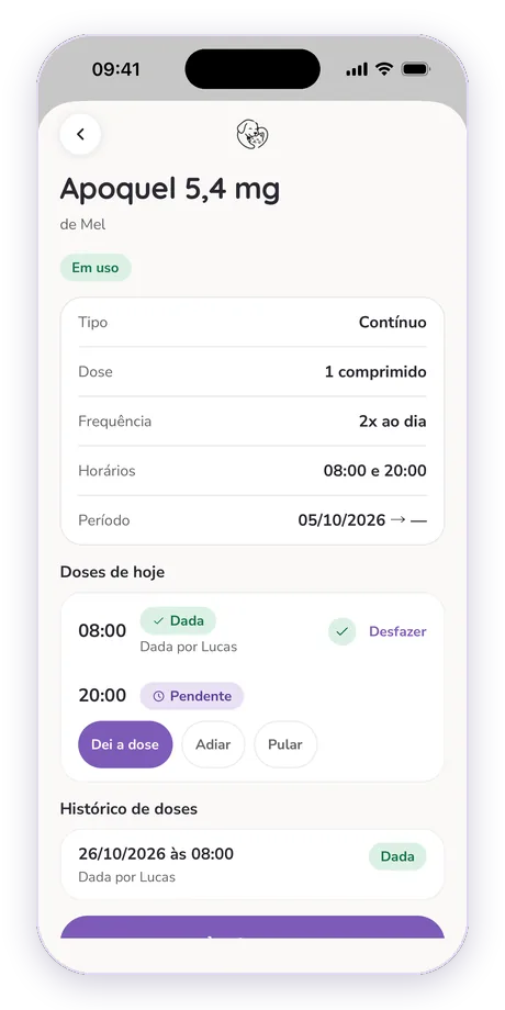 Medicamentos e lembretes